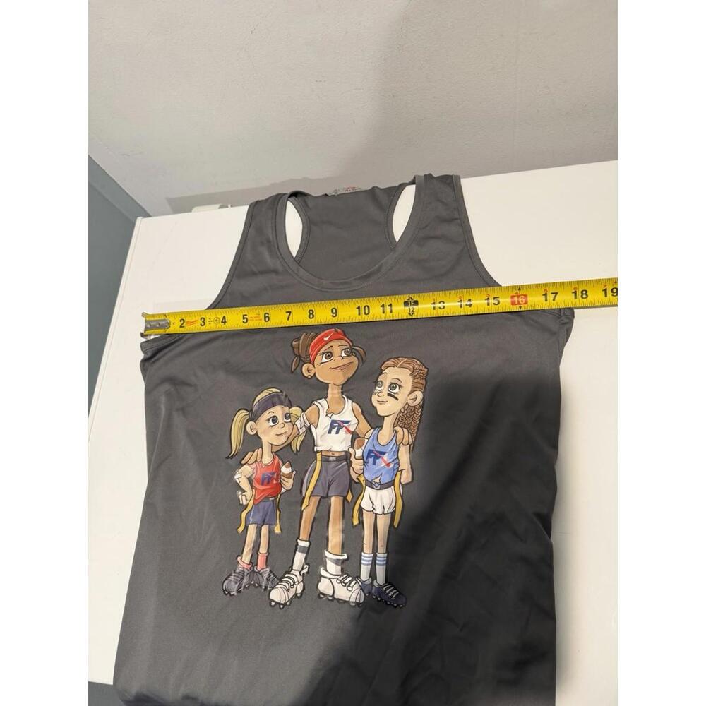 Womens A4 Tank Top Size Large Gray - Picture 4 of 4